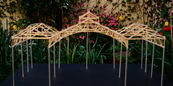 East Conservatory Greenhouse at Longwood Garden Proposed FRP Truss Roof