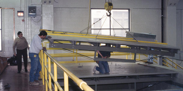 University of Pennsylvania Mod 6 Chiller Facility Installation of FRP Roof Panels