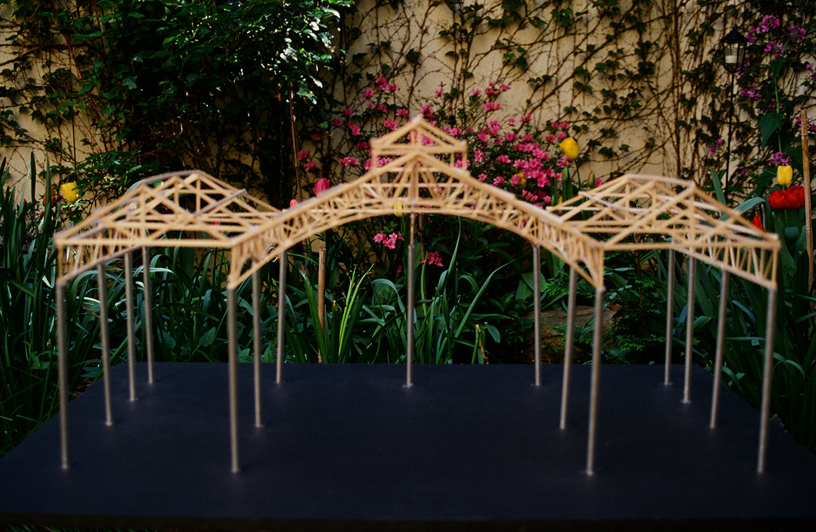 East Conservatory Greenhouse at Longwood Gardens Fiberglass Truss Design